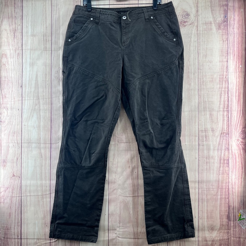 KUHL Women's Size 16 Reg Brown Utility Cargo Pants Outdoor Adventure Hiking